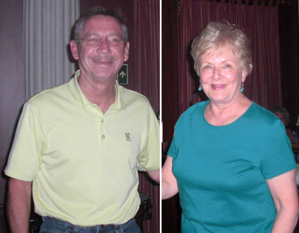 Tom Stegich and Carole Siegel